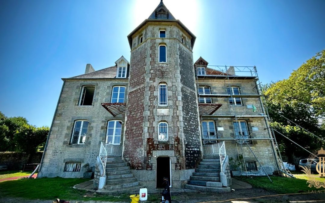 Next Step in Chateau Restoration: Staircase Refurbishment and a Glimpse into Off-Grid Energy Solutions